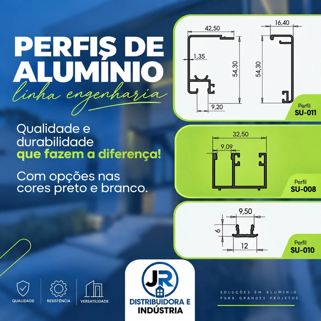 Perfis SU-008, SU-010 e SU-011